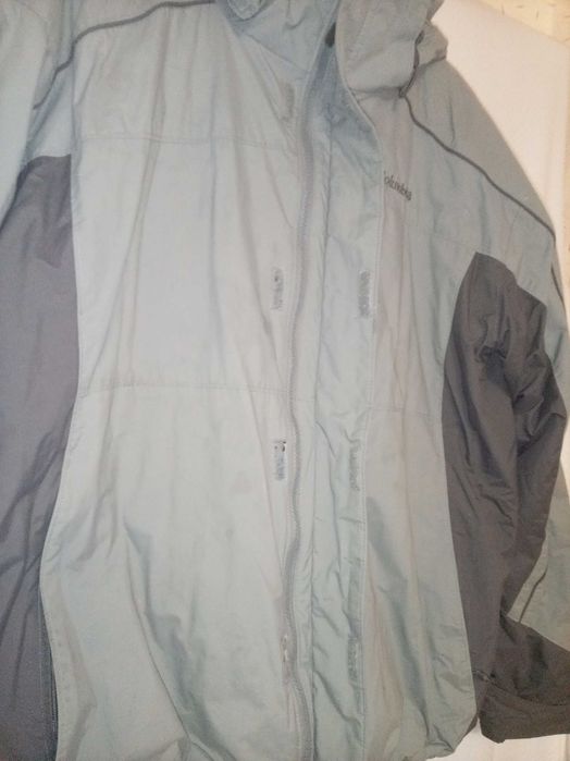 Куртка columbia мужская теплая деми, цвет серый, xl,56-58 р,182-187 см