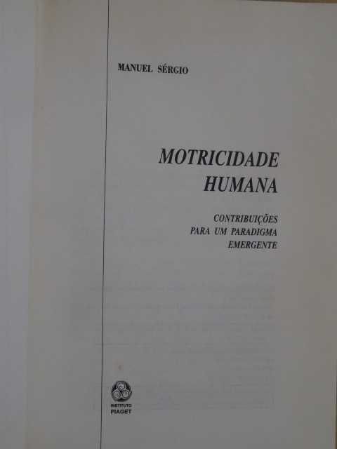 Motricidade Humana de Manuel Sérgio