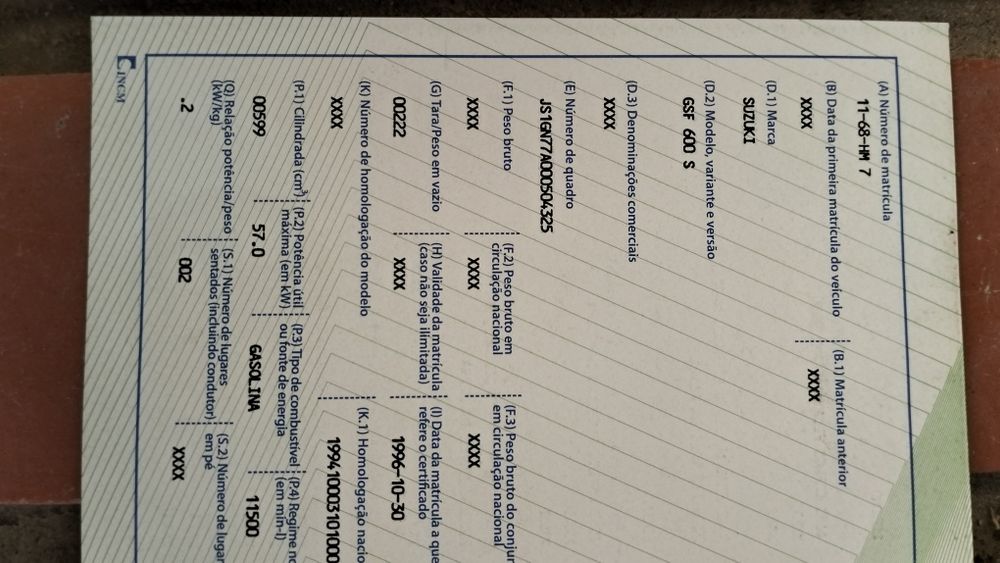 Vendo Suzuki bandit 600 preta