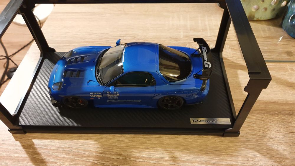 Ignition model 1/18 Mazda RX-7 (FD3S) Re Amemiya Blue IG1046