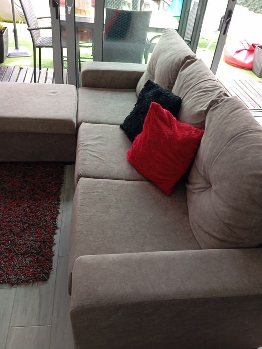 Sofá  com chaise long