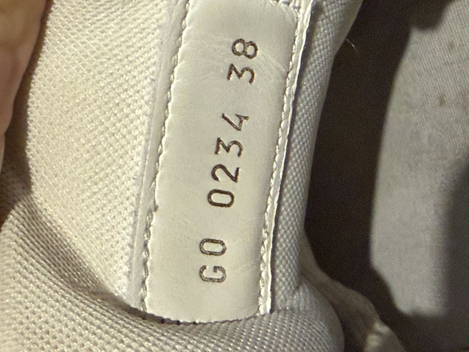 Louis Vuitton trainer blue denim