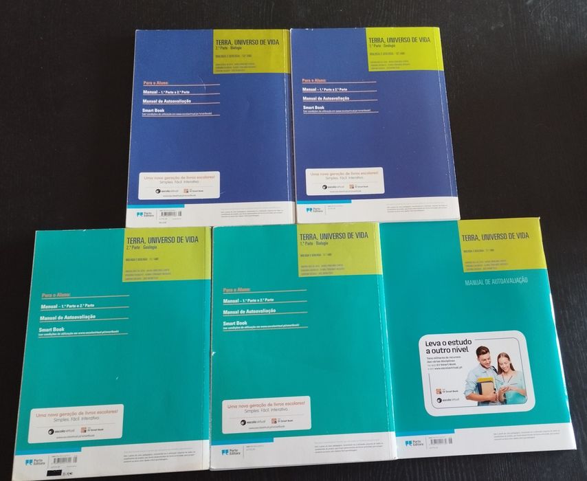 Manuais Biologia e Geologia - Terra, universo de vida 10.° e 11.° anos