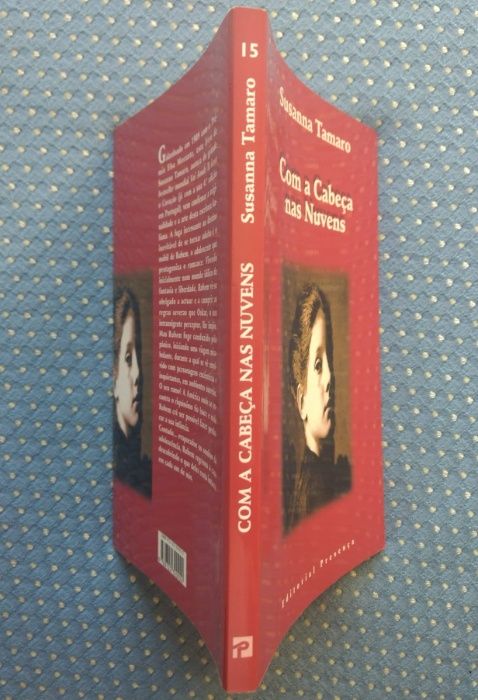 “Com a Cabeça nas Nuvens" Susanna Tamaro Galardoado 1989 Como NOVO