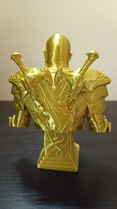 Figurka 3D popiersie KRATOS z GOD OF WAR !!!