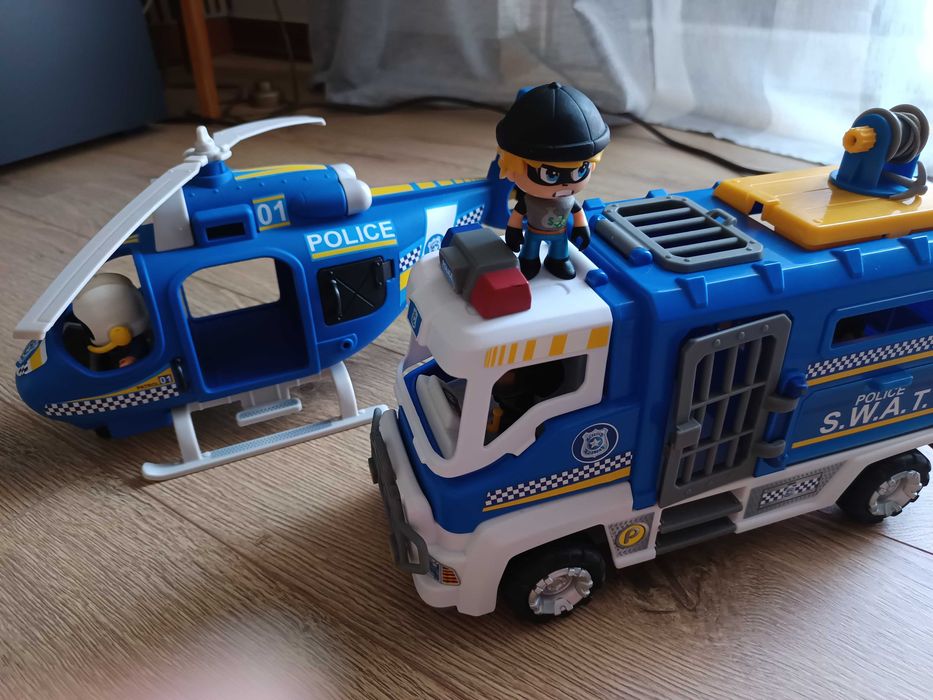 Camião e helicóptero Pinypon