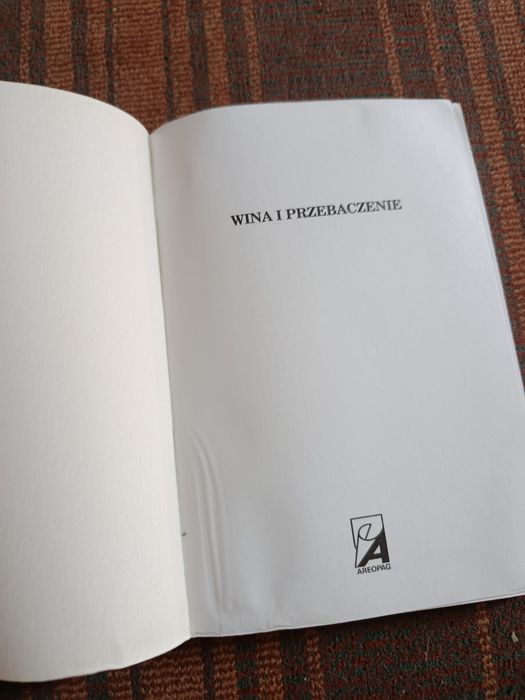 Wina i przebaczenie.