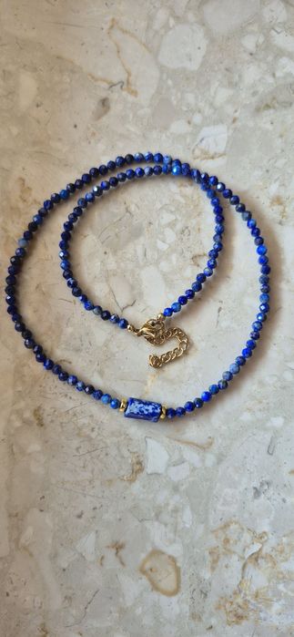 Lapis lazuli komplet biżuterii
