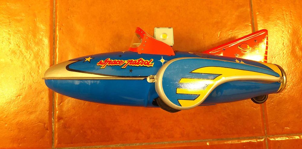 Brinquedo em Lata Space Patrol Rocket