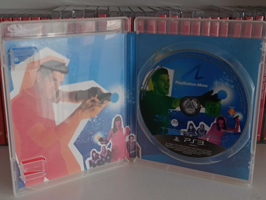 PS3 Jogos Pro Evolution Soccer e Playstation Move Starter Disc64752397005186122