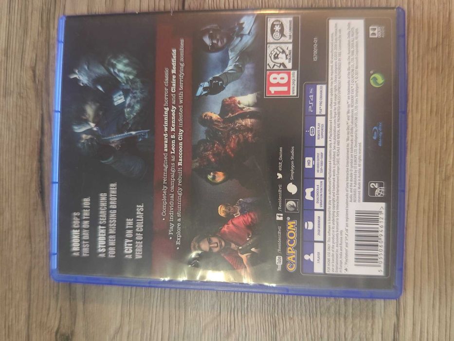 Resident Evil 2 PS4