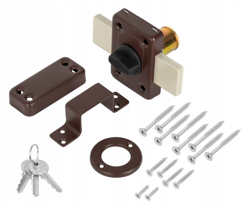 Zamek do drzwi Gamma solidny 140mm.