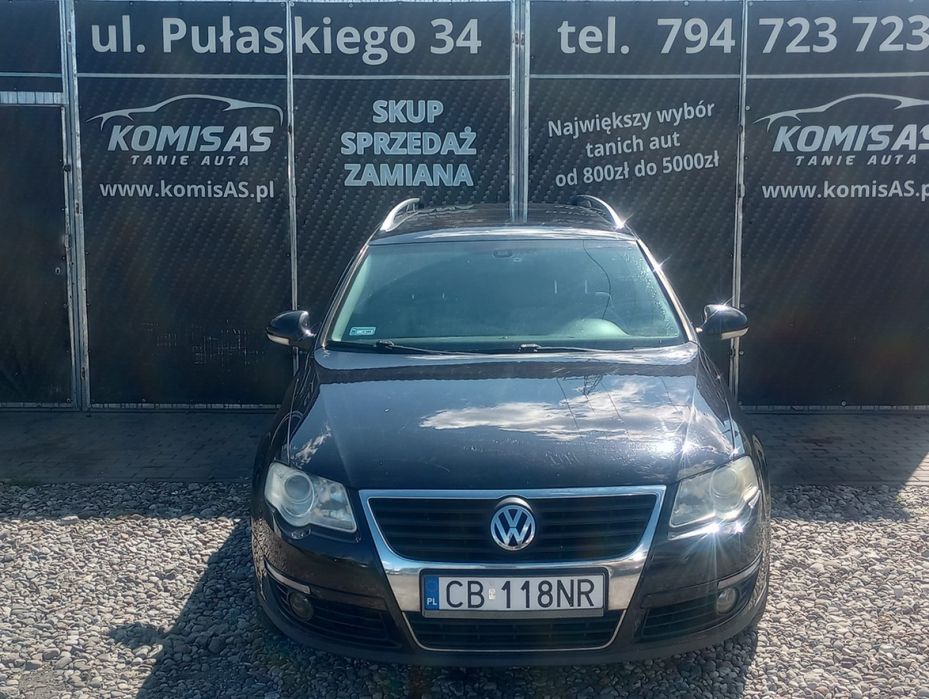 Volkswagen Passat b6 2009r 2,0 diesel * Klimatyzacja Hak Elektryka *