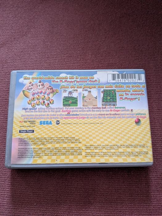 N-gage gra super monkey ball