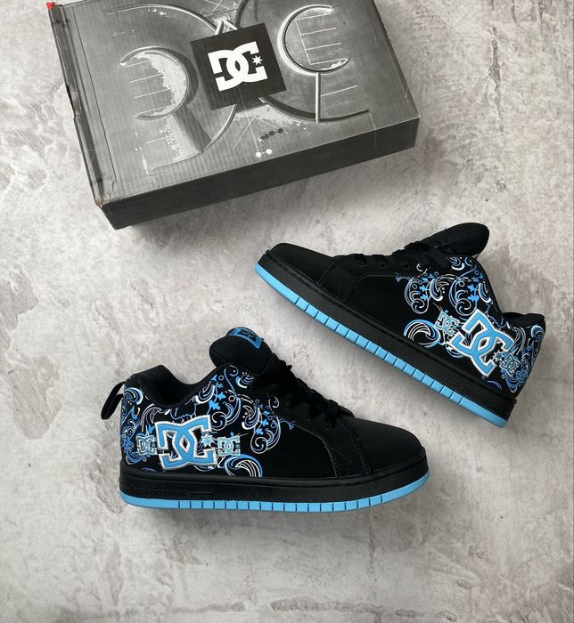 Buty unisex DC court graffik pixie „blue” rozmiar 40 DARMOWA WYSYLKA OLX