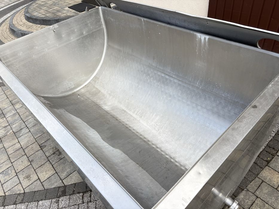 Wanna 1500 litrów zbiornik kwasoodporny