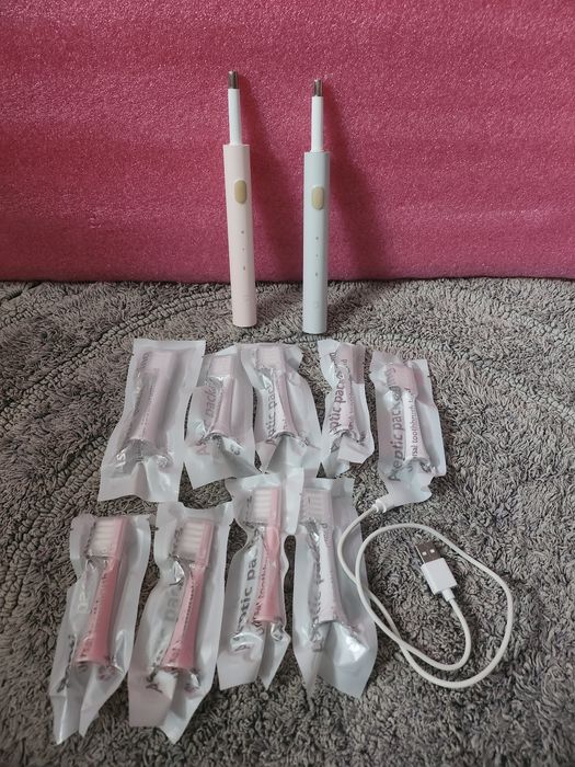 2 x szczoteczka elektryczna do zebow Xiaomi soniczna plus koncowki