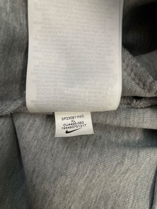 Штани чоловічі Nike Tech Fleece Grey