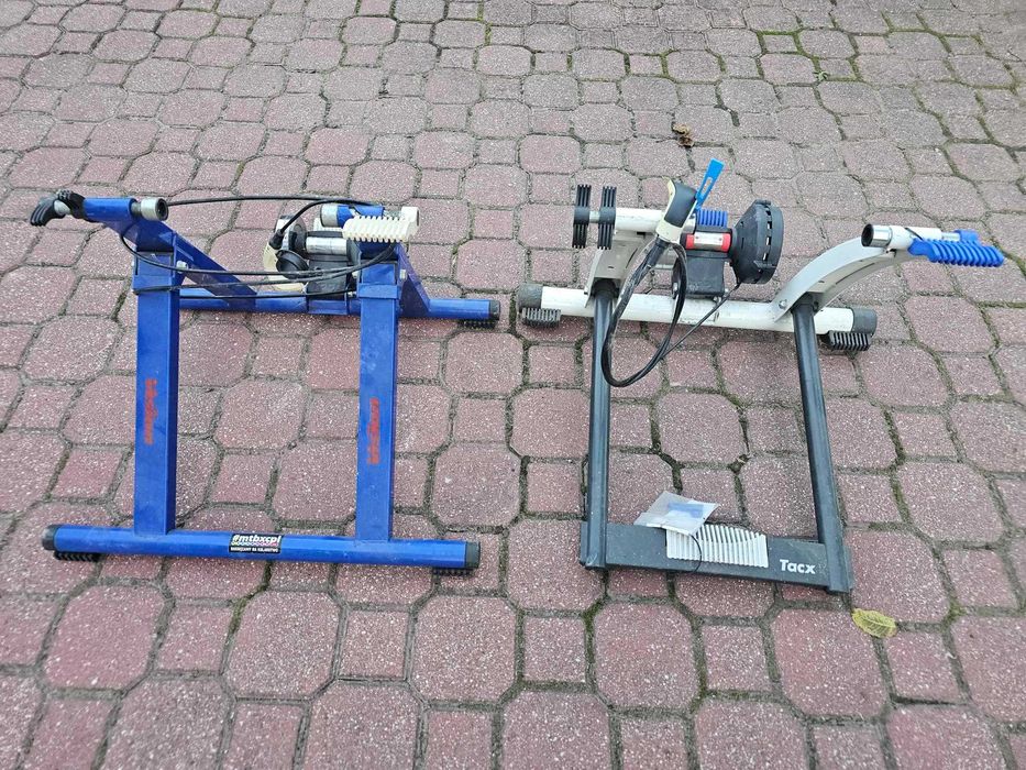 Trenażery TACX Cycletrack i Cycleforce Sirius Zestaw KOMPLET 2szt
