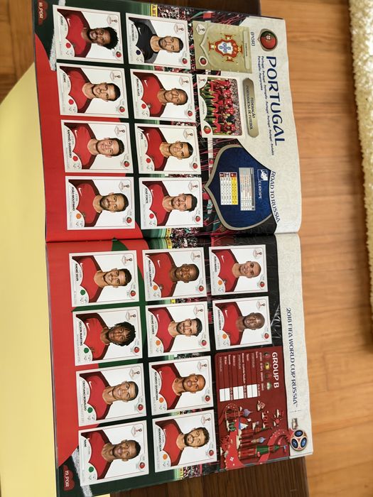 Caderneta Completa Panini Mundial 2018