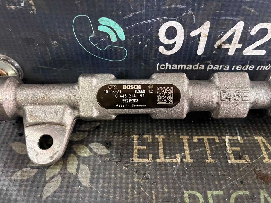 Régua de injeção usada FIAT BRAVO II 1.6 JTD 105CV 198A3000 BOSCH 0445214192