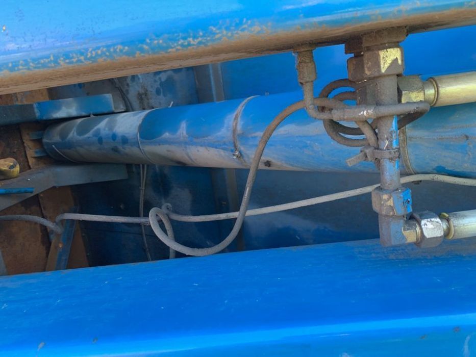 siłownik hydrauliczny teleskopowy kipra wysypu śmieciarki zoller
