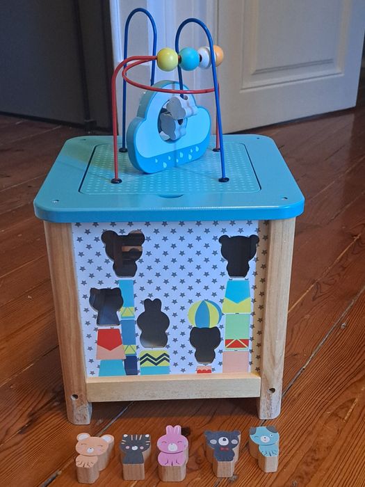 Cubo de actividades Verbaudet (muito bom estado)