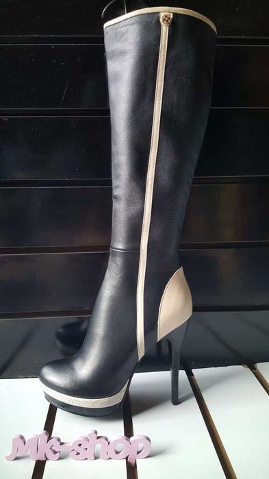 Зимние сапоги Blue Tempt , натуральная кожа.