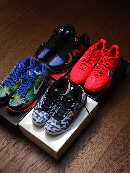Nike Kobe 5 / 6 / 8 Protro – zestaw 4 par