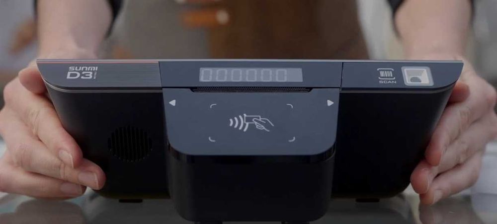 POS терминал для магазина кафе Sunmi D3 Ezpos M2 Imin чек 58мм NFC QR