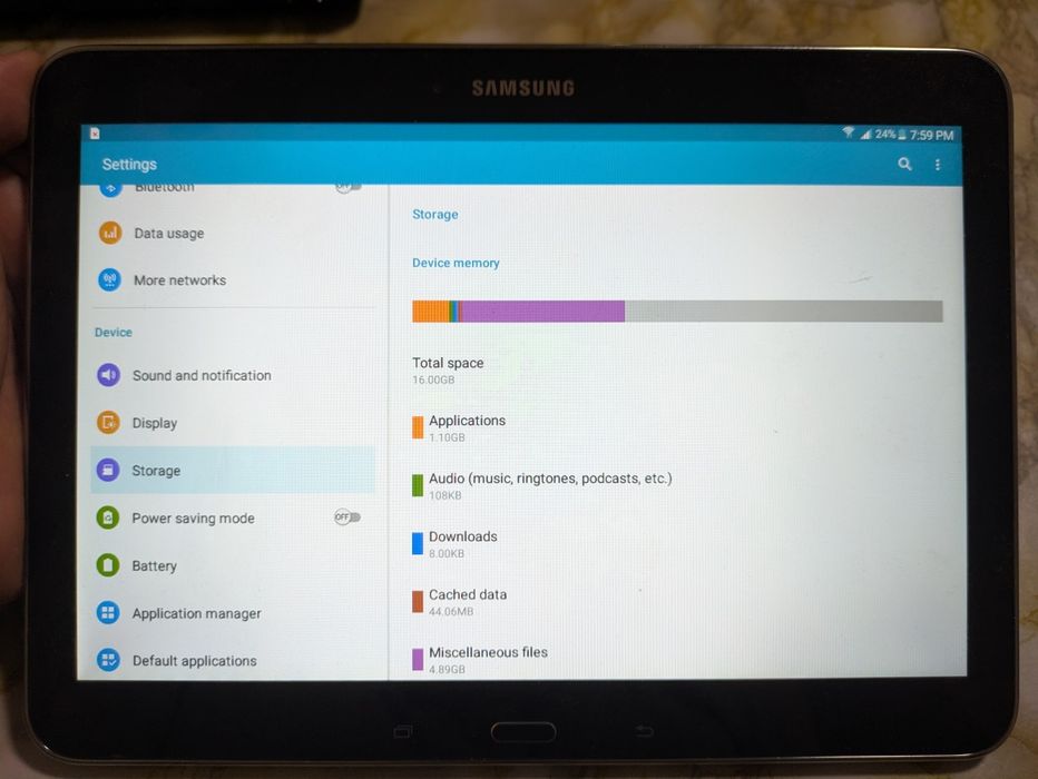 Планшет Samsung Galaxy Tab 4 android 5.1.1