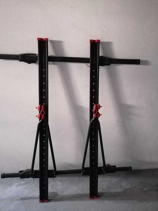 Barras mais 2 suportes para transporte de bicicletas