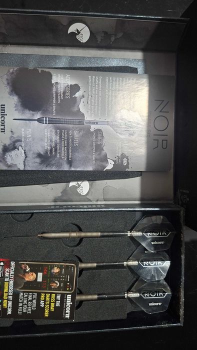 Dardos Unicorn Gary Anderson Noir Phase 6 22g (Novos)