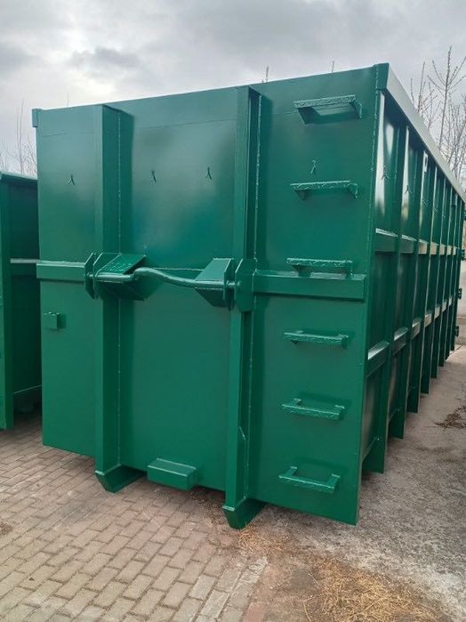 Kontener kp36 wzmocniony na złom i odpady
