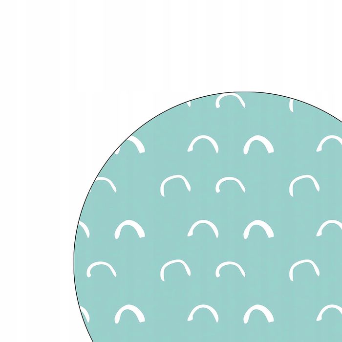 Bonateks, Okrągła Podkładka Pod Mysz 22 Cm