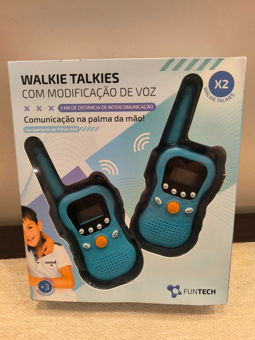 Vendo Walkie Talkies em excelente estado.