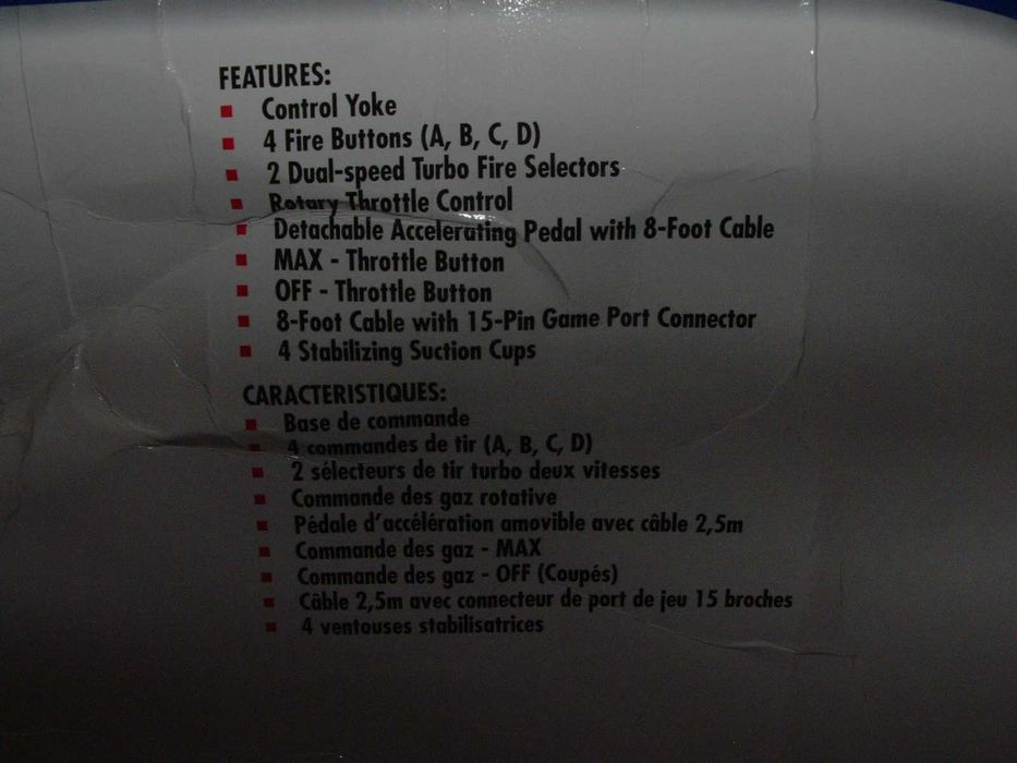 Nowa Kierownica do IBM PC Quickshot Pro Wheel Bolid Game Port