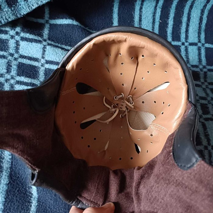 Duży Kask Nitron Orzeszek z epoki PRL