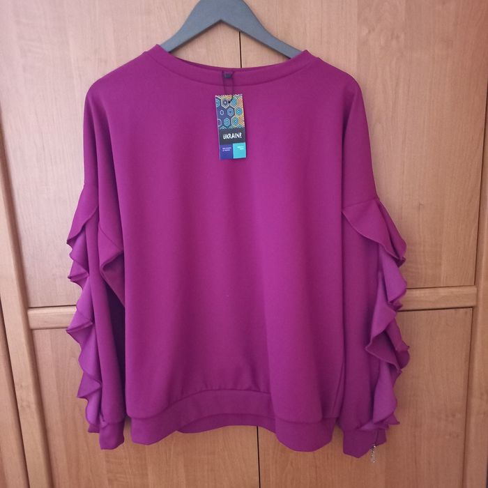 Блуза ,світшот, колір фуксія