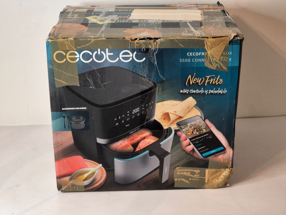 Frytkownica beztłuszczowa Cecotec Full Inox 5500 Connected