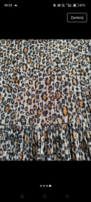 Sukienka z długim rękawem