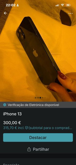 iPhone 13 comoNovo
