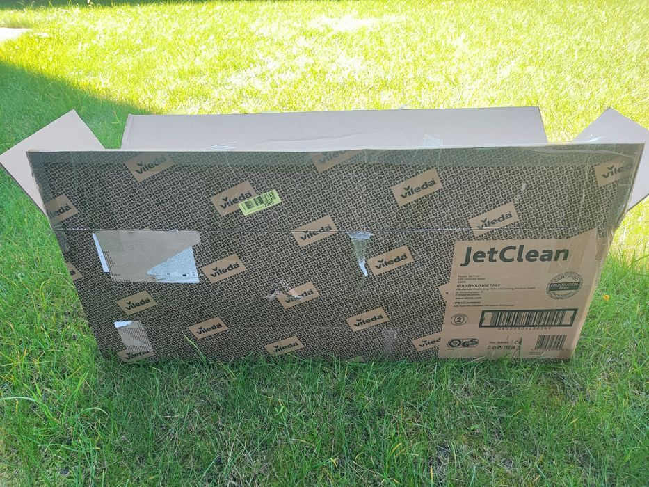 Німецький Vileda JetClean 3-в-1 вертикальний пилосос, миє та натирає