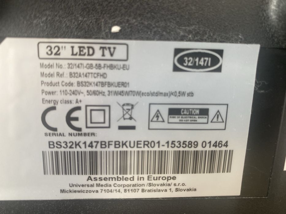 Telewizor BLAUNKT  32 Cale