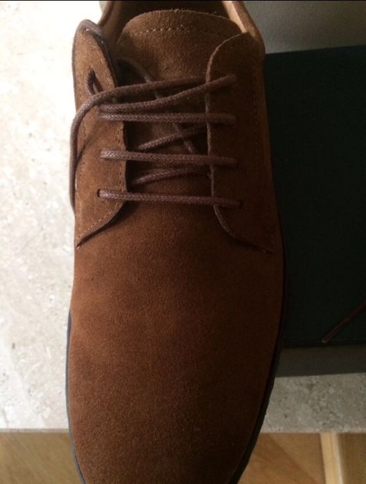 Zamszowe buty meskie Zara 41