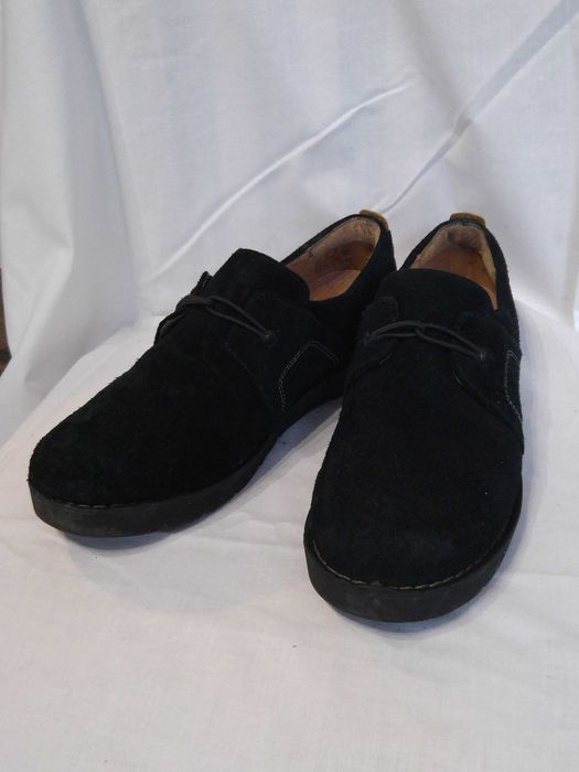 Półbuty zamszowe damskie Clarks