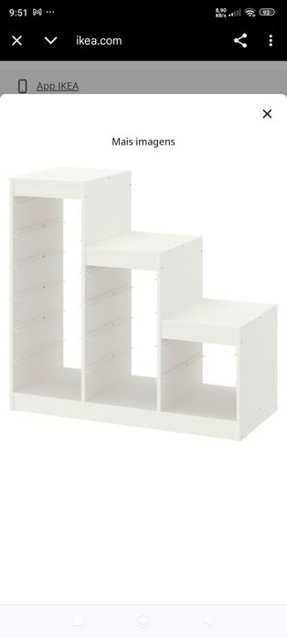Sistema de prateleiras Trofast IKEA