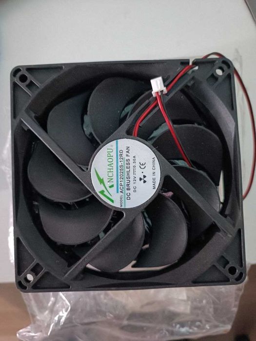 Вентилятор INCHAOPU ACP12025S-12RD, 120 мм, 12V