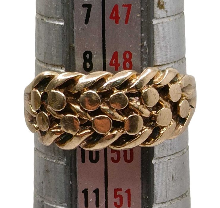 Złoty pierścionek 375/2,4G R9