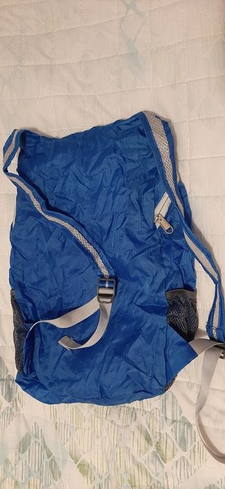 Niebieski mini plecak